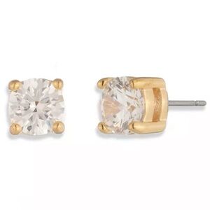 GIVENCY GOLD TONE STUD EARRINGS